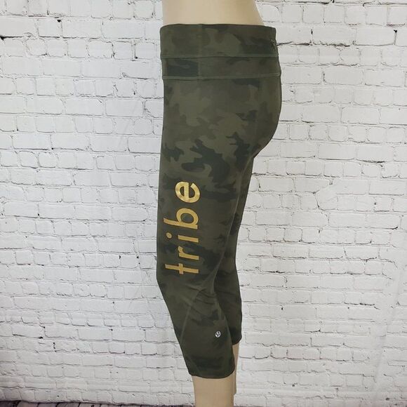 Lululemon Inspire Crop pants Savasana Camo Tribe 8 - Picture 1 of 11